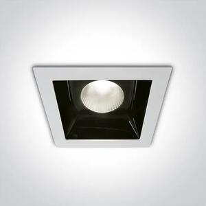 VGRADNA LED SVETILKA/30W/4000K/2700lm/30°/230V 140×140mm BELA DM50130B/W/C