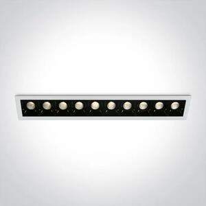 VGRADNA SVETILKA BELA LED 10X2W 3000K 10X160LM (PRIPOROČEN GONILNIK 89030A) DM50902B/W/W