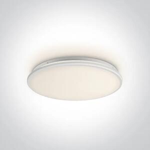 STROPNA SVETILKA LED 24W/3000K/1560lm IP 20 BELA DM62154/W/W