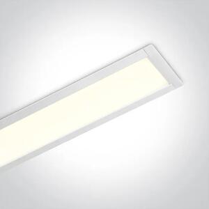 LINEARNA VGRADNA SVETILKA LED/40W/4000K/120°/3600lm/240V 121cm BELA DM38152R/W/C