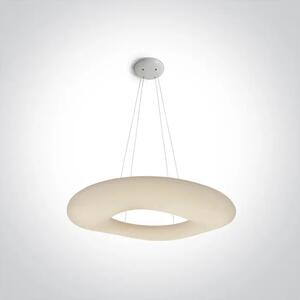 VISEČA LED SVETILKA/80W/3000K/6400lm/230V IP20 fI 80mm BELA DM63110C/W