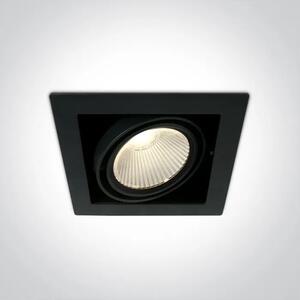 VGRADNA LED SVETILKA/30W/3000K/2700lm/38°/230V ČRNA DM51130/B/W