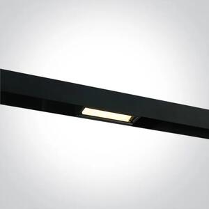 LED REFLEKTOR ZA TIRNICO 12W WW 48V IP20 ASIMETRIČNA ČRNEGA OBLIKOVANJA DM42120B/B/W