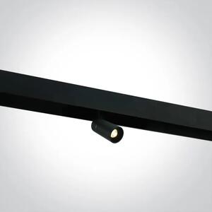 LED REFLEKTOR ZA TIRNICO 3W WW 48V IP20 MINI ČRN DM42122A/B/W