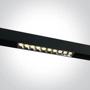 LED REFLEKTOR ZA TIRNICE/22W/3000K/1760lm/38°/48V 270mm MAXI CRI90 VKLOP-IZKLOP ČRN DM42102B/B/W