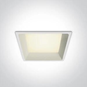 VGRADNA LED SVETILKA 22W 4000K 1870lm BELA DM50122D/W/C