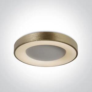 LED STROPNA SVETILKA/50W/3000K/4250lm/BRUŠENO ZLATO 60cm DM62182A/BGL/W