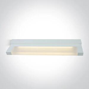 LED STENSKA SVETILKA 20W WW IP44 230V BELA DM38120D/W/W