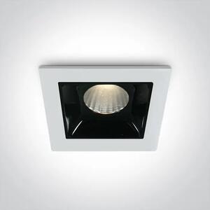 VGRADNA LED SVETILKA 2W WW 30deg IP20 700mA ZATEMNLJIVA BELA DM50102B/W/W