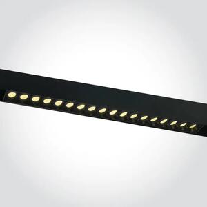 LED REFLEKTOR ZA ŽELEZNICO/18W/3000K/1440lm/50°/48V 367mm MINI/MIDI CRI90 VKLOP-IZKLOP ČRN DM42112BA/B/W#