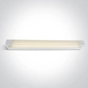LED STENSKA SVETILKA 20W WW IP44 230V BELA DM38120R/W/W