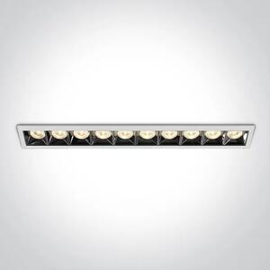 VGRADNA LED SVETILKA 40W WW 38deg IP20 230V BELA DM50006B/W/W