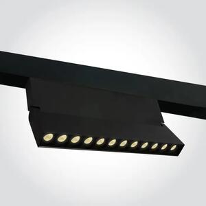 LED REFLEKTOR ZA TIRNICO 20W WW 48V IP20 NASTAVLJIV MINI/MIDI ČRN DM42124BA/B/W