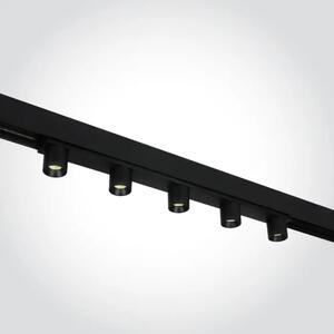 LED REFLEKTOR ZA TIRNICE/10W/3000K/500lm/36°/48V 310mm MINI/MIDI CRI90 VKLOP-IZKLOP ČRNE ŽARNICE DM42128C/B/W