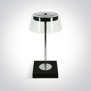 NAMIZNA SVETILKA LED 2,5 W USB POLNJENJE IP65 ZATEMNLJIVA ČRNA DM61090/B