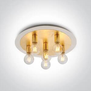 STROPNA SVETILKA 6x12W E27 100-240V STARO ZLATO DM62172C/BS