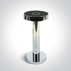 NAMIZNA SVETILKA 2,5 W USB POLNILNA IP65 ZATEMNLJIVA KROMIRANA DM61092/C