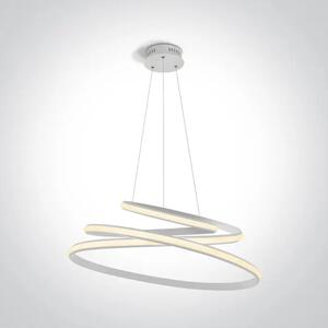 LED VISEČA SVETILKA 45W WW IP20 230V BELA DM63046A/W