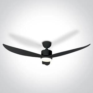 STROPNI VENTILATOR 35W LED 22W CCTV IP20 230V ČRN DM6302/B/V