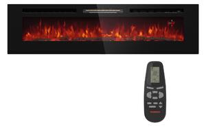 Klarstein Galeras 178, električni stenski kamin, 1800 W, LED