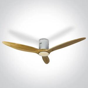 STROPNI VENTILATOR 25W LED 22W CCTV IP20 230V SVETEL LES DM6312LC/W/V