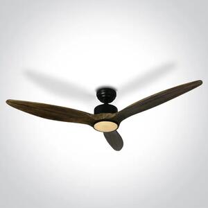 STROPNI VENTILATOR 25W LED 22W CCTV IP20 230V TEMEN LES DM6312D/B/V