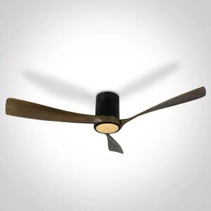 STROPNI VENTILATOR 40W LED 22W CCTV IP20 230V TEMEN LES DM6314DC/B/V