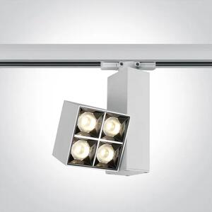 TRAKOVITI REFLEKTOR 15W WW IP20 230V BELA DM65406BT/W/W