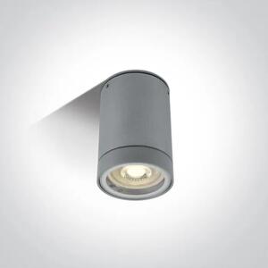 STROPNA SVETILKA 1×GU10/35W/230V IP54 SIVA DM67130C/G