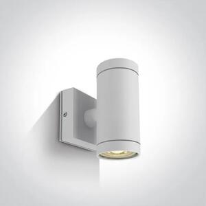 STENSKA SVETILKA 2×GU10/35W/230V IP54 BELA DM67130/W