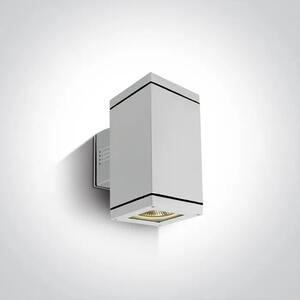 STENSKA SVETILKA 2×E27/75W/PAR30/230V IP54 BELA DM67132A/W