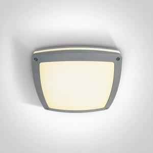 STROPNA SVETILKA LED 2x20W E27 IP54 SIVA DM67216/G
