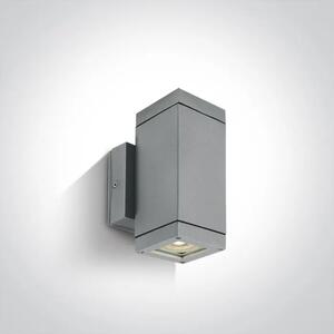 STENSKA SVETILKA 2X35W/GU10 IP54 SIVA DM67130A/G#