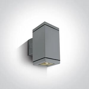 STENSKA SVETILKA 2×E27/75W/PAR30/230V IP54 SIVA DM67132A/G
