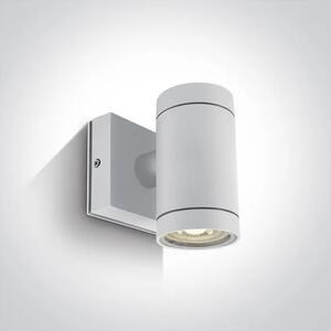 STENSKA SVETILKA 1X35W GU-10 IP54 BELA DM67130E/W
