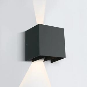 STENSKA SVETILKA LED/2×3W/2×210lm/230V IP54 ANTRACITNA DM67340A/AN/W