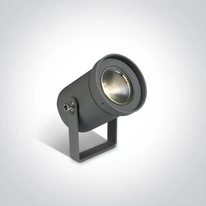 REFLEKTOR S KONIČNO LED OSVETLITVO/3W/3000K/240lm/35°/240V IP65 ANTRACIT DM67196A/AN/W