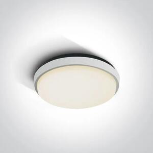 STROPNA SVETILKA LED/20W/1600lm/3000K/230V IP54/238x46mm/BELA DM67362/W/W