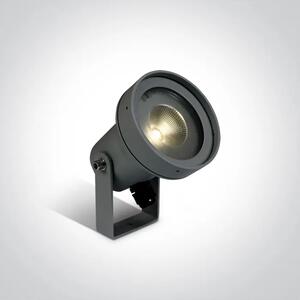REFLEKTOR S KONIČNIM LED SVETILKO/6W/3000K/450lm/35°/240V IP65 ANTRACIT DM67196B/AN/W