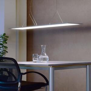 Deko-Light LED viseča svetilka 3422 kotna, dip stikalo, aluminij, zatemnjen, Kovinska, Študija / pisarna, Kovina, Sodobni