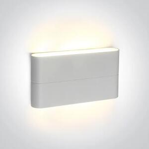 STENSKA SVETILKA LED/2x6W/3000K/2x420lm/230V/175x90x28mm/IP54 BELA DM67376A/W/W
