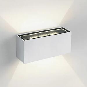 LED STENSKA SVETILKA 2x6W/3000K/2x420lm/230V/IP54 BELA DM67374A/W/W