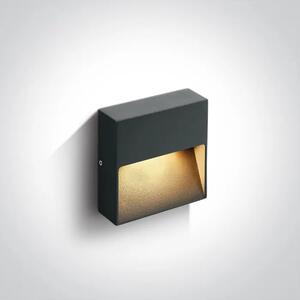 STENSKA SVETILKA LED 3W/2700K/IP54 ANTRACIT DM67359A/AN/W