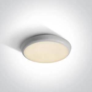 STROPNA SVETILKA BELA 12W CCTV IP54 230V DM67366/W/V