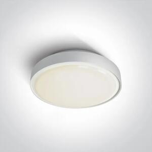 STROPNA SVETILKA LED 2×E27/12W/230V/premer 300mm/ IP65 BELA DM67280EA/W