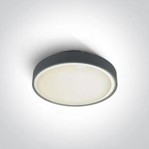 STROPNA SVETILKA LED 1×E27/18W/PLC/230V IP65 ANTRACIT DM67280E/AN