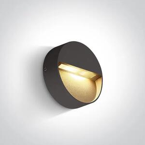 STENSKA SVETILKA LED 3W/200lm/3000K/fi.10cm/ANTRACIT DM67359/AN/W