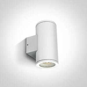 STENSKA SVETILKA 2xGU10 35W IP54 BELA DM67400B/W
