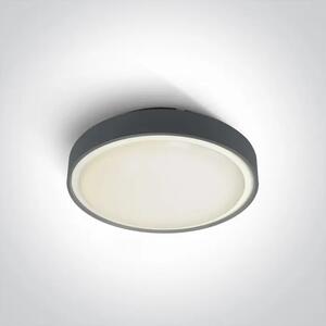 STROPNA SVETILKA LED 24W/1440lm/IP65/230V/fi.300mm/ANTRACIT DM67280AN/AN/W