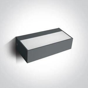 STENSKA SVETILKA LED 7W/3000K/400lm/230V/IP65 ANTRACIT DM67392/AN/W